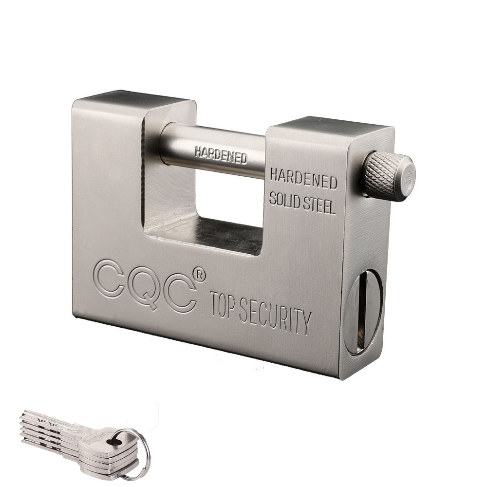 Letter Opener Brass - 74/94mm cadeado com chave resistente em