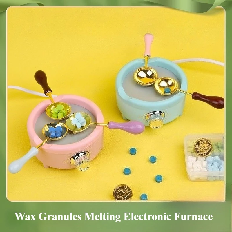 Wax Seal Stamp Set - Forno elétrico com vedação de fogo,