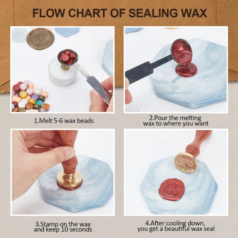 1pc dragão espada selo de cera - Wax Seal Stamp Set avaliação e preço