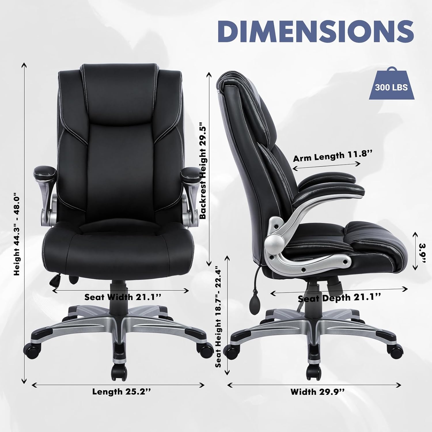 Cadeira de escritório ergonómi - Leather Desk Pad avaliação e preço