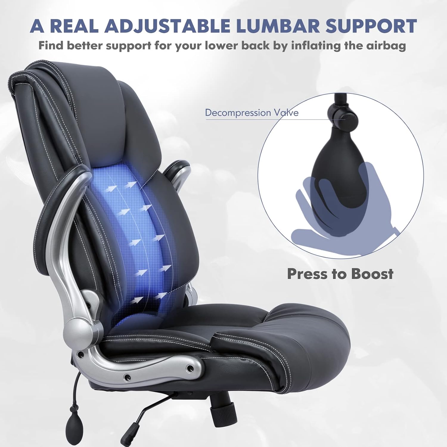 Cadeira de escritório ergonómi - Leather Desk Pad avaliação e preço