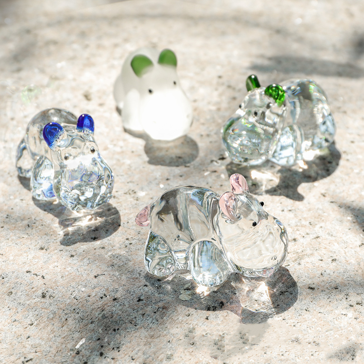 Cristal hipopótamo peso de pap - Paper Weight Crystal avaliação e preço