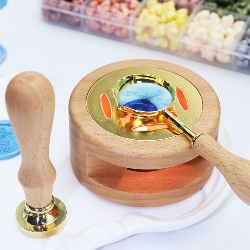 Kit de Forno para Selos de Cer - Wax Seal Stamp Set avaliação e preço