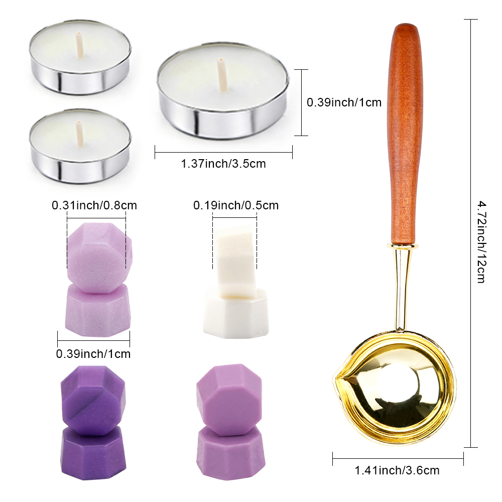 Conjunto de Pérolas de Cera Vi - Wax Seal Stamp Set avaliação e preço